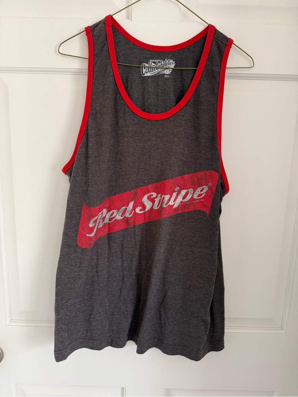 Gray and Red Old Navy Tank Top
